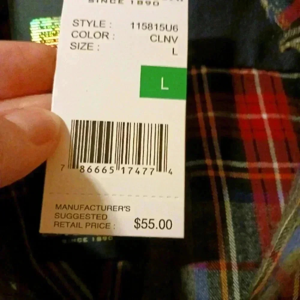 Polo Button Down Plaid - image 4